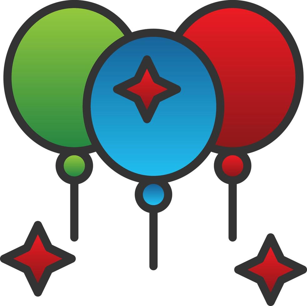 diseño de icono de vector de globo