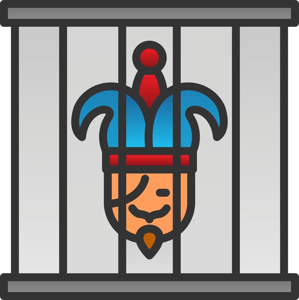 Jail Vector Icon Design