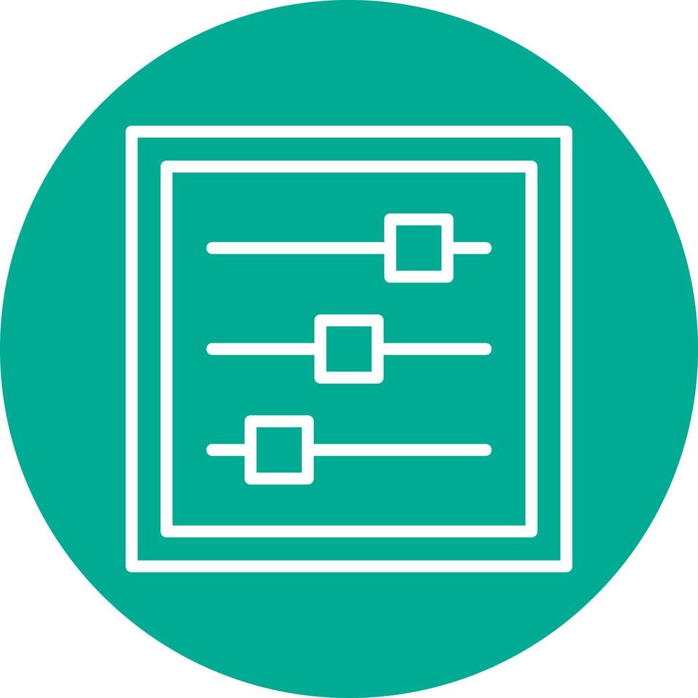 Adjust Vector Icon Design