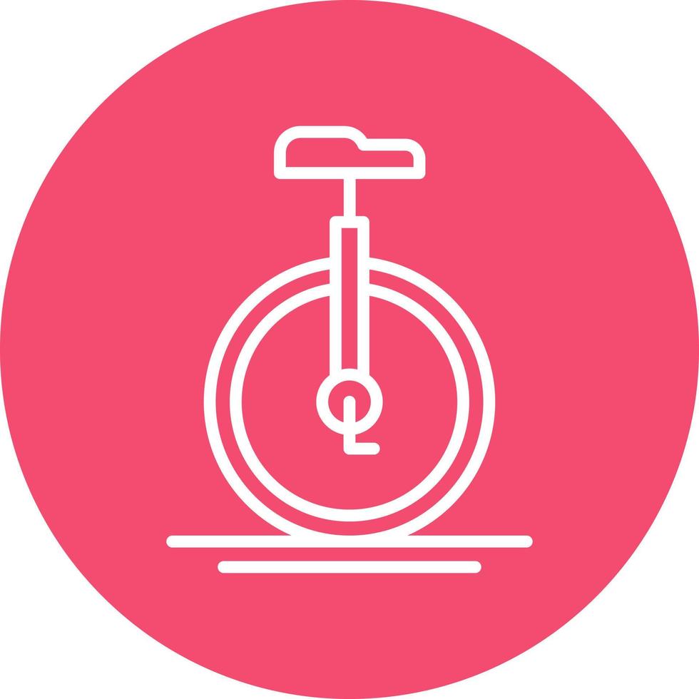 Monocycle Vector Icon Design