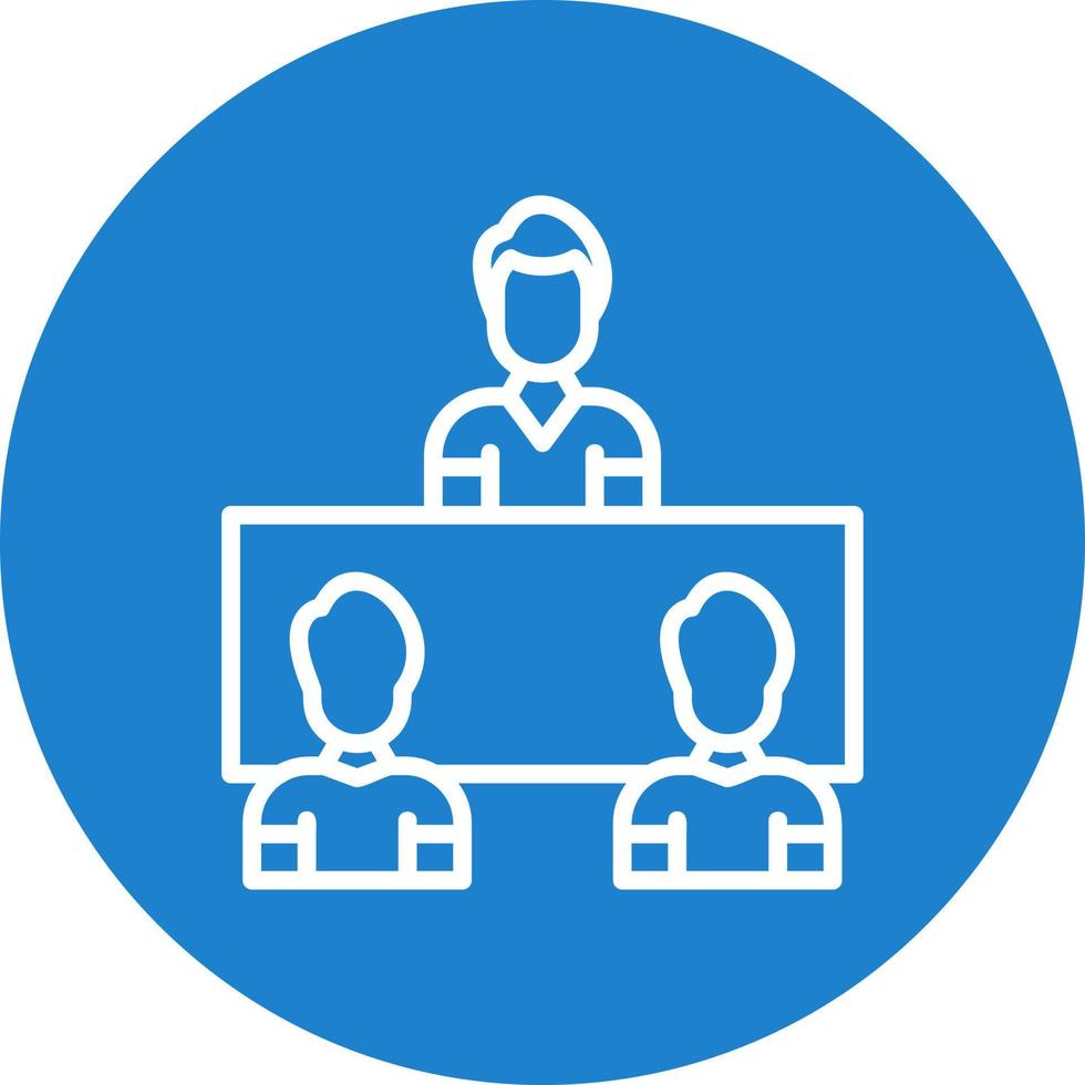 Conference Vector Icon Design