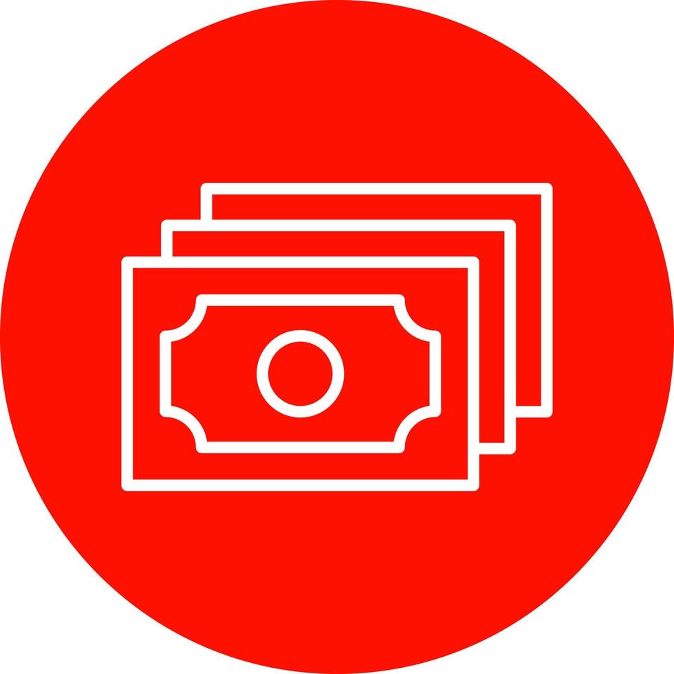 Salary Vector Icon Design