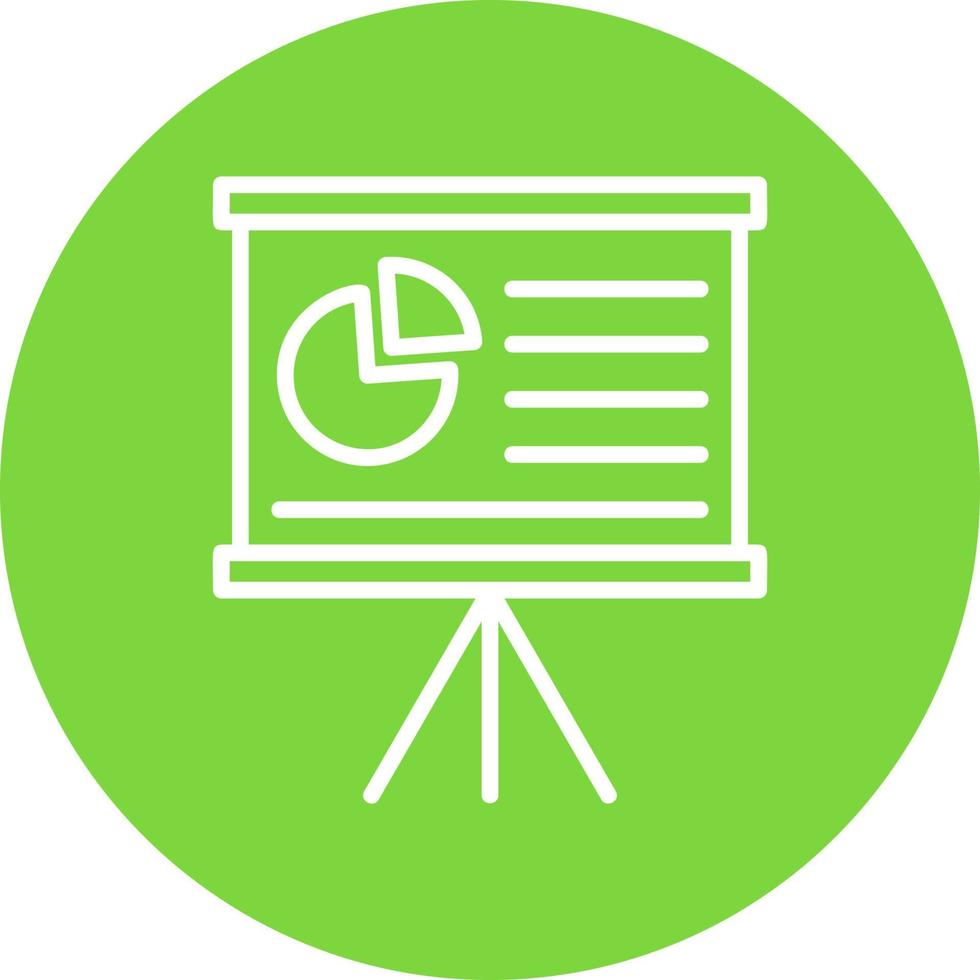 Presentation Vector Icon Design