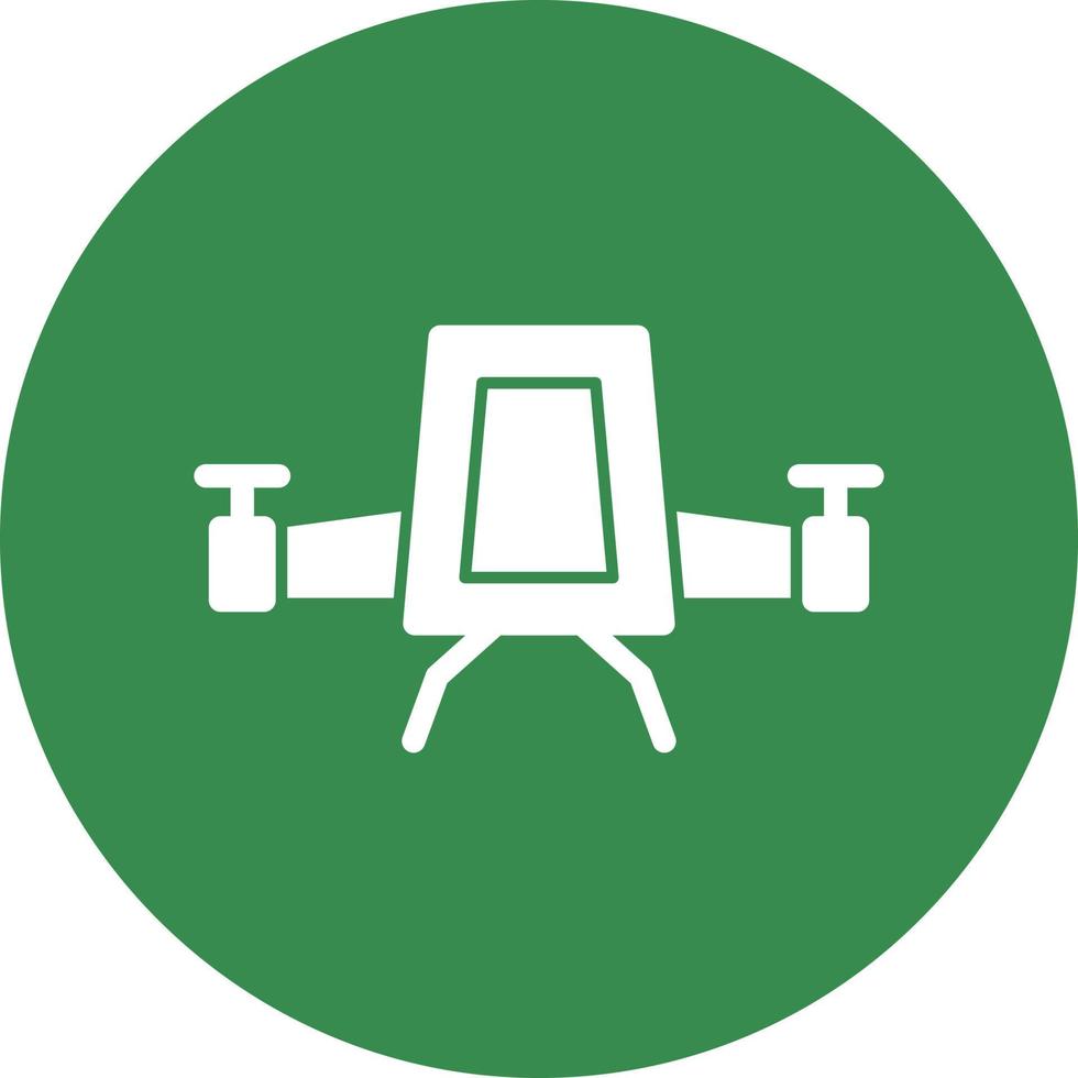 Air Taxi Vector Icon Design