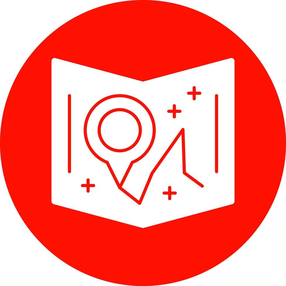 Map Vector Icon Design