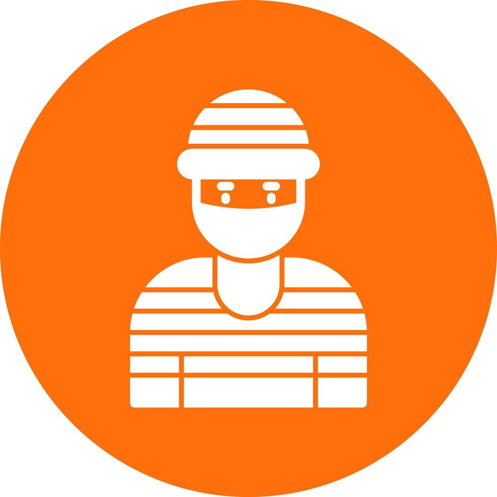 Robber Vector Icon Design