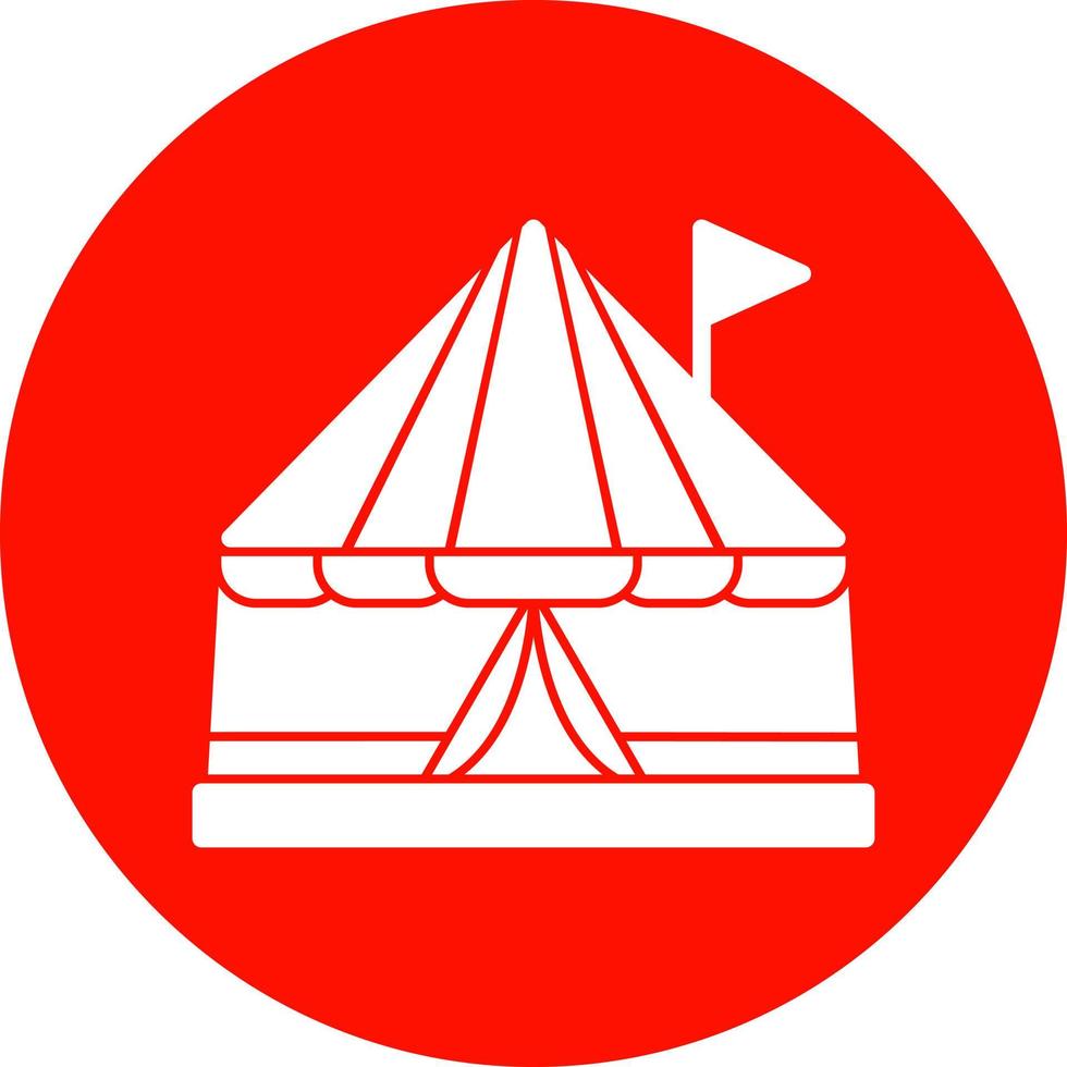 diseño de icono de vector de circo