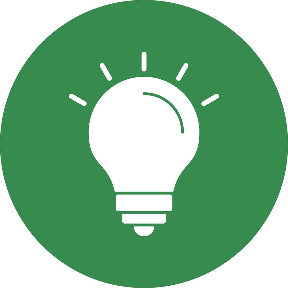 Lightbulb Vector Icon Design