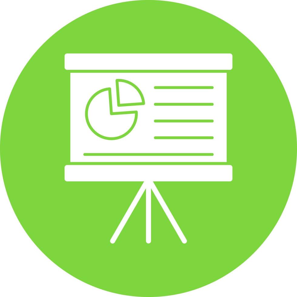 Presentation Vector Icon Design