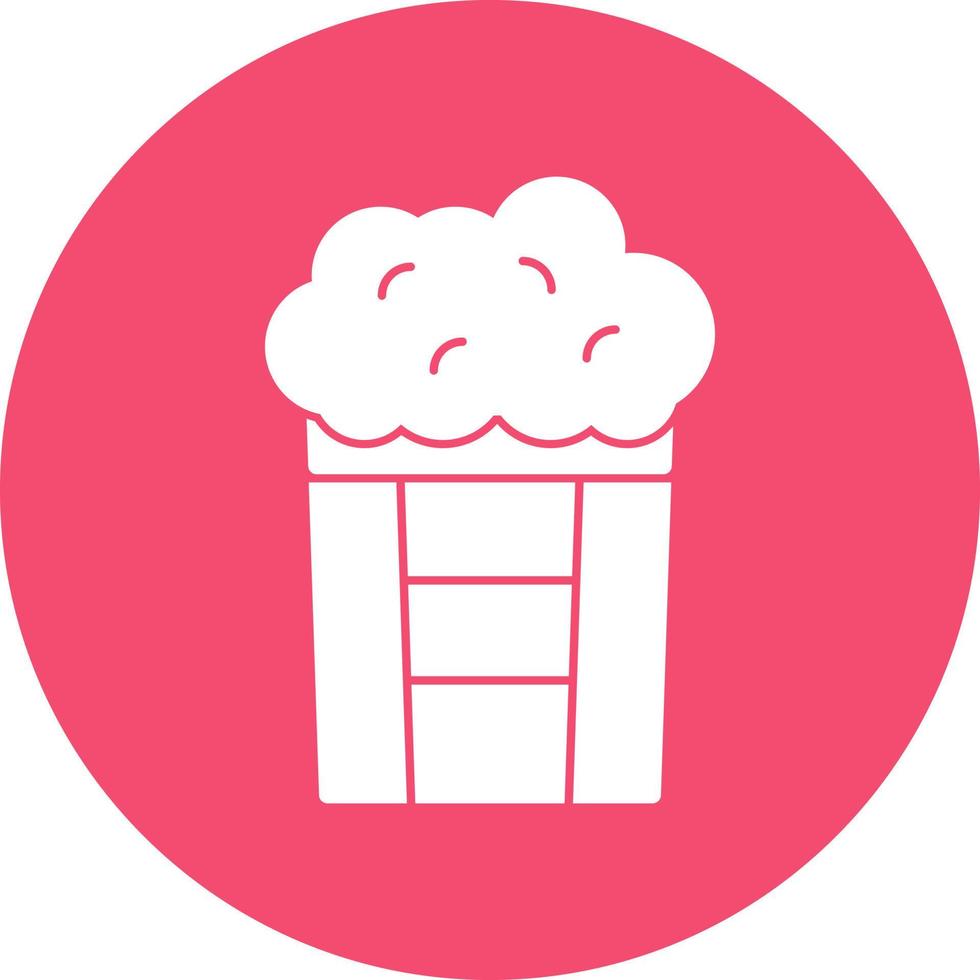 Popcorn Vector Icon Design