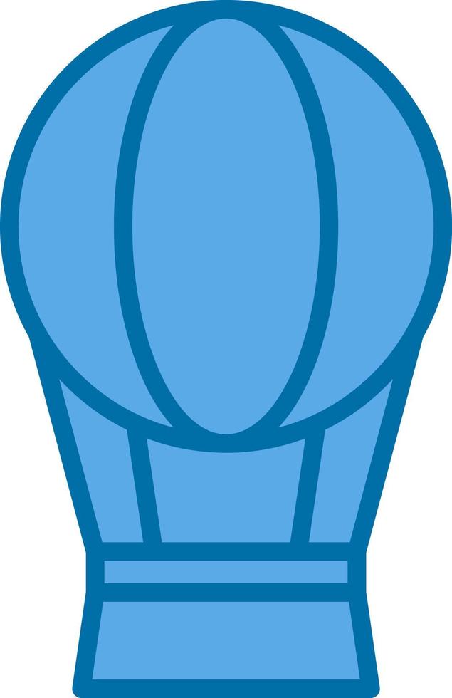 Hot Air Balloon Vector Icon Design