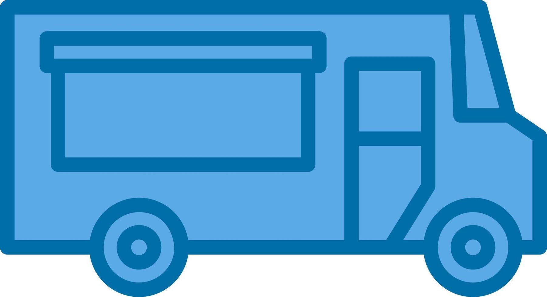 Food Truck Vector Icon Design