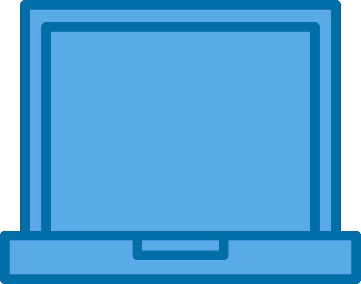 Laptop Screen Vector Icon Design