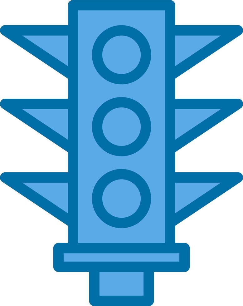 Traffic Signal Vector Icon Design