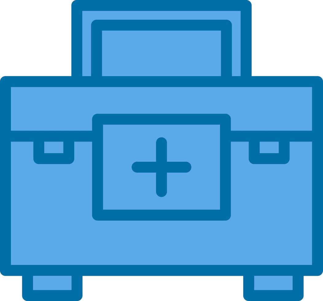 First Aid Kit Vector Icon Design