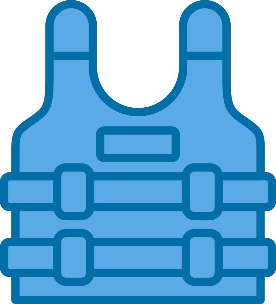 Bulletproof Vest Vector Icon Design