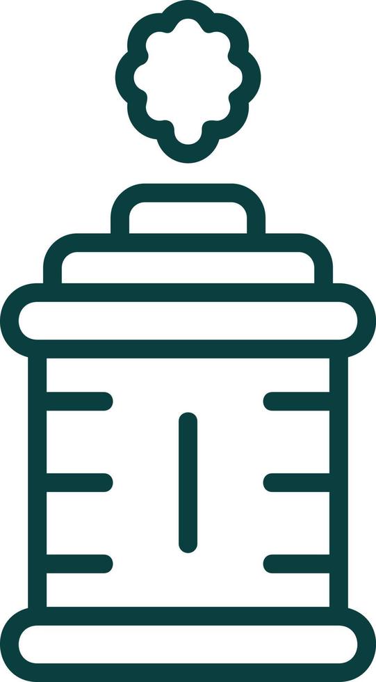Tear Gas Vector Icon Design