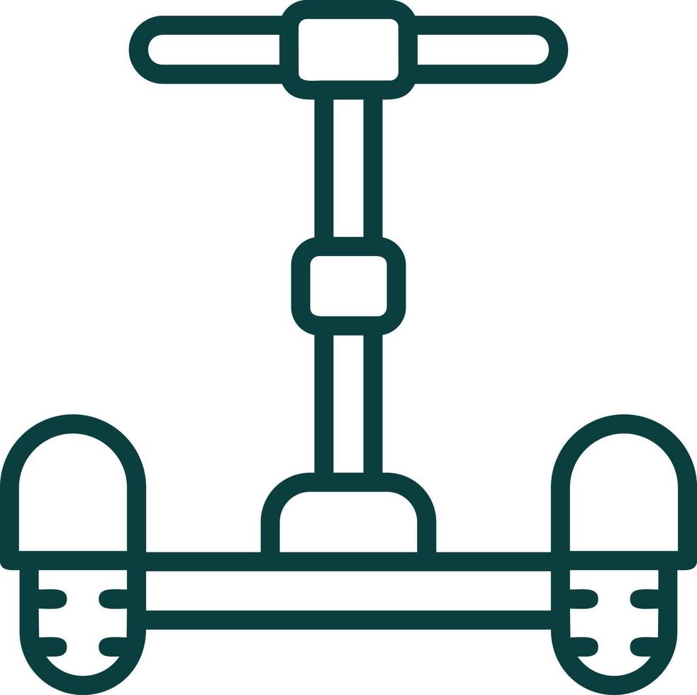 Segway Vector Icon Design