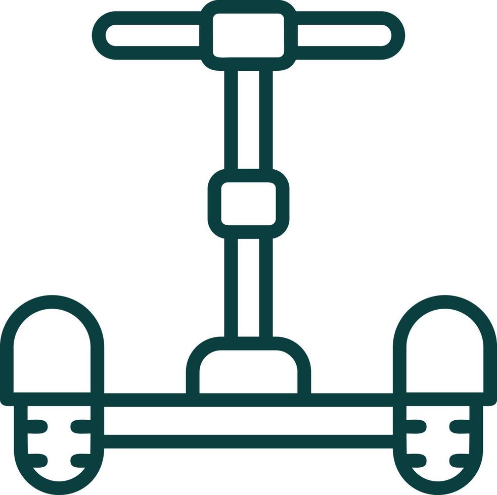 Segway Vector Icon Design