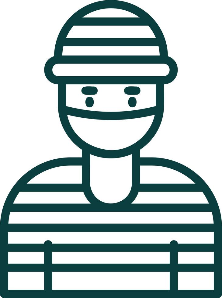 Robber Vector Icon Design