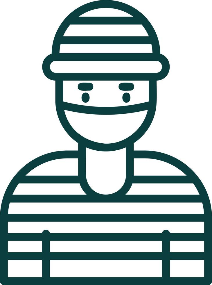 Robber Vector Icon Design