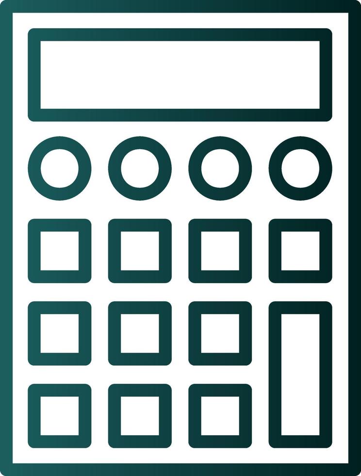 Calculator Vector Icon Design