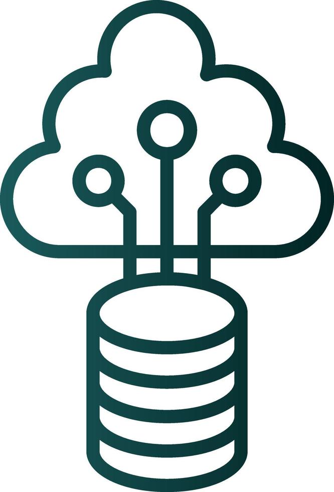 Cloud Data Vector Icon Design