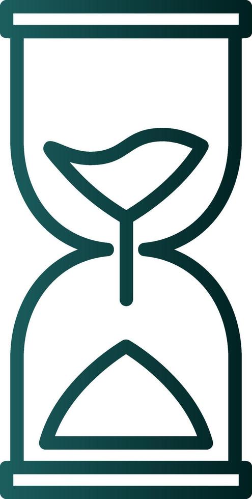 Hourglass Vector Icon Design