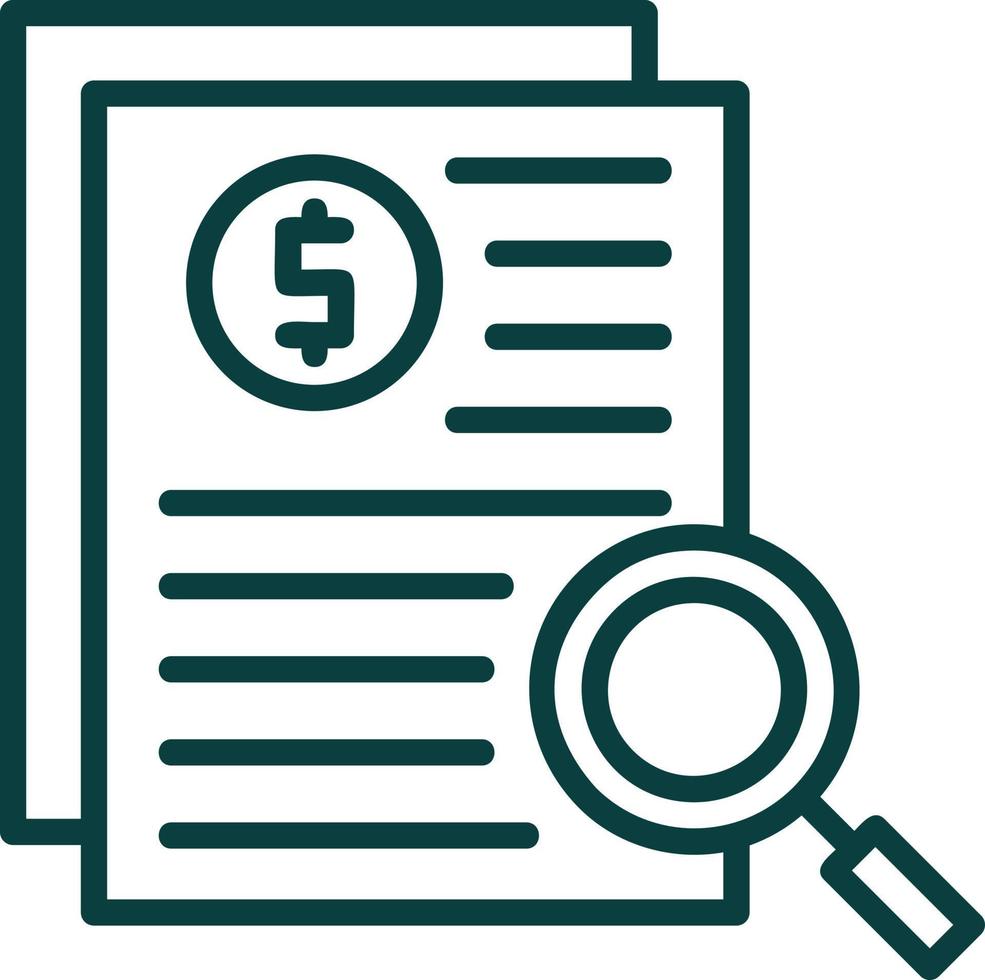 Investigation Vector Icon Design