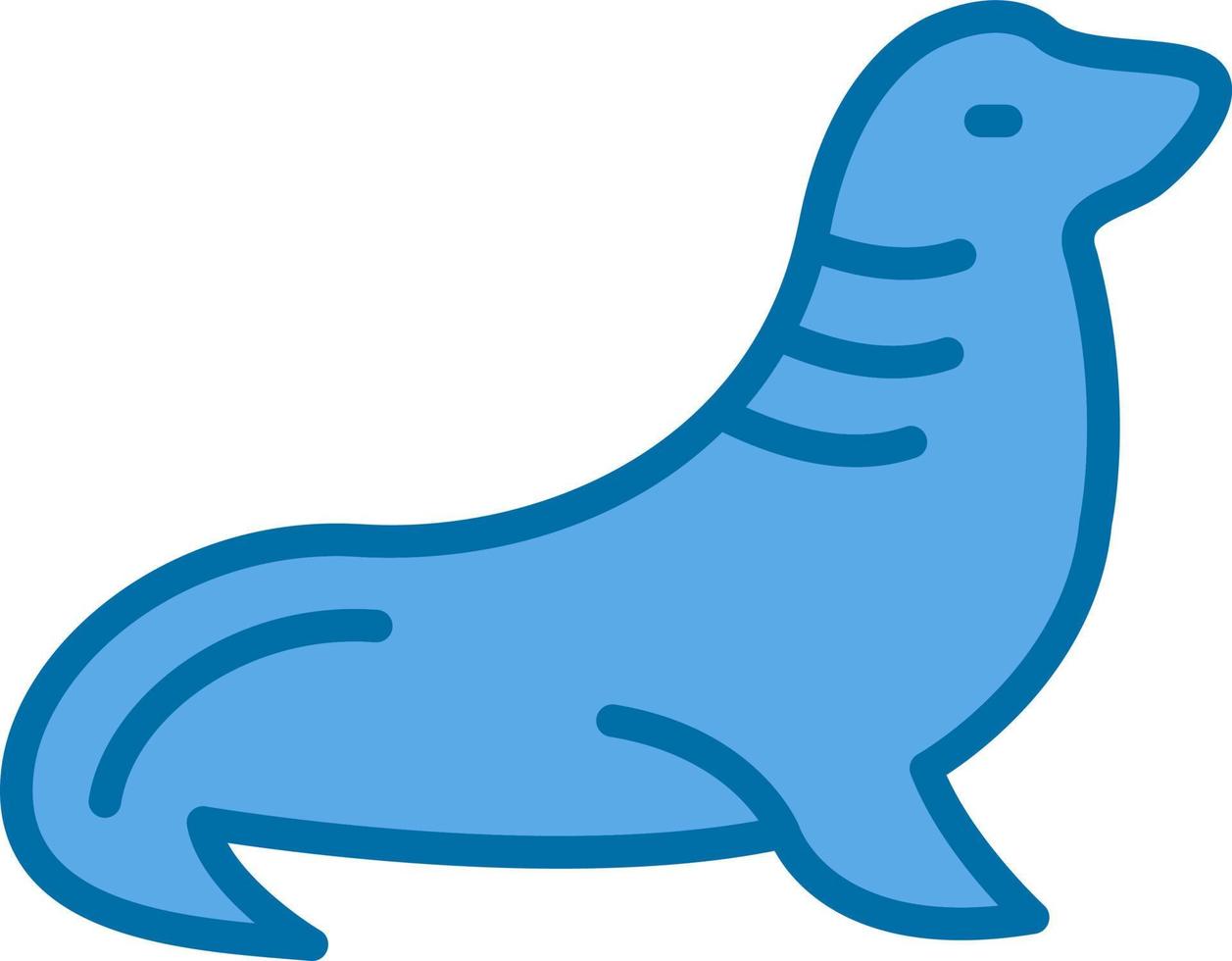 Seal Vector Icon Design