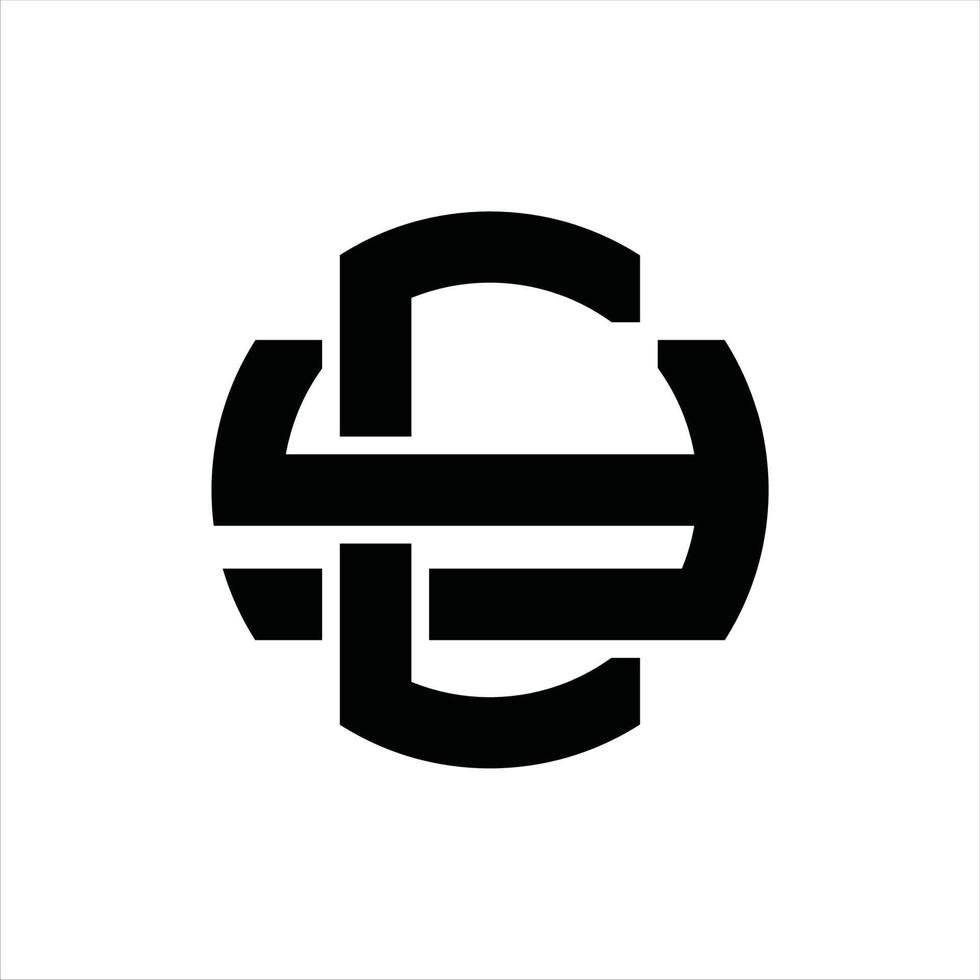 CY Logo monogram design template vector
