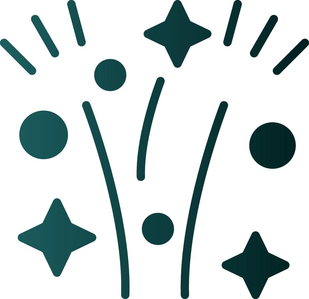 Fireworks Vector Icon Design