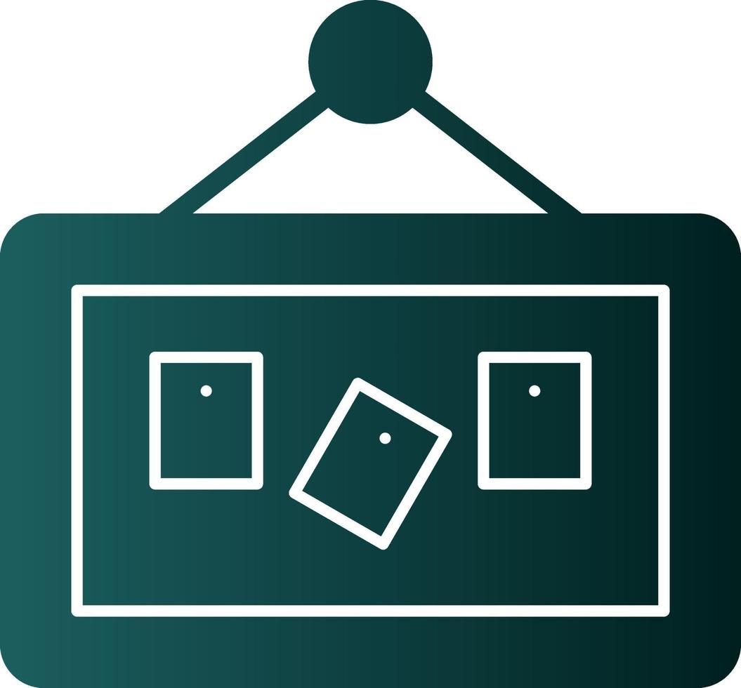 Pinboard Vector Icon Design
