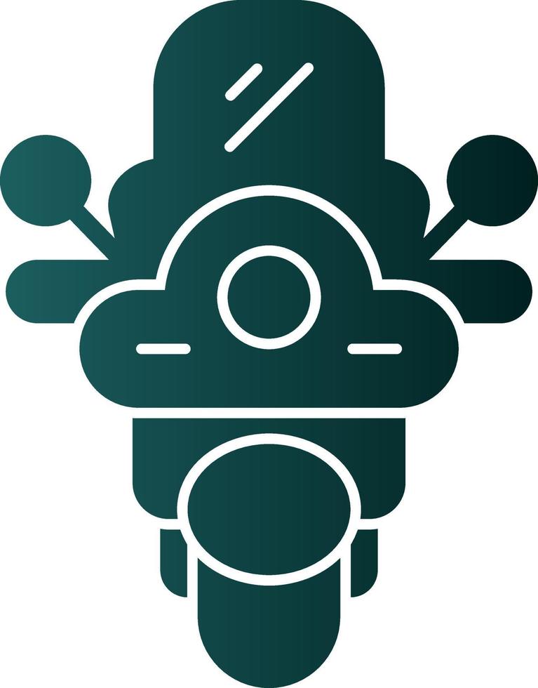Motorbike Vector Icon Design