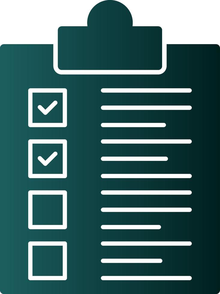 Check List Vector Icon Design