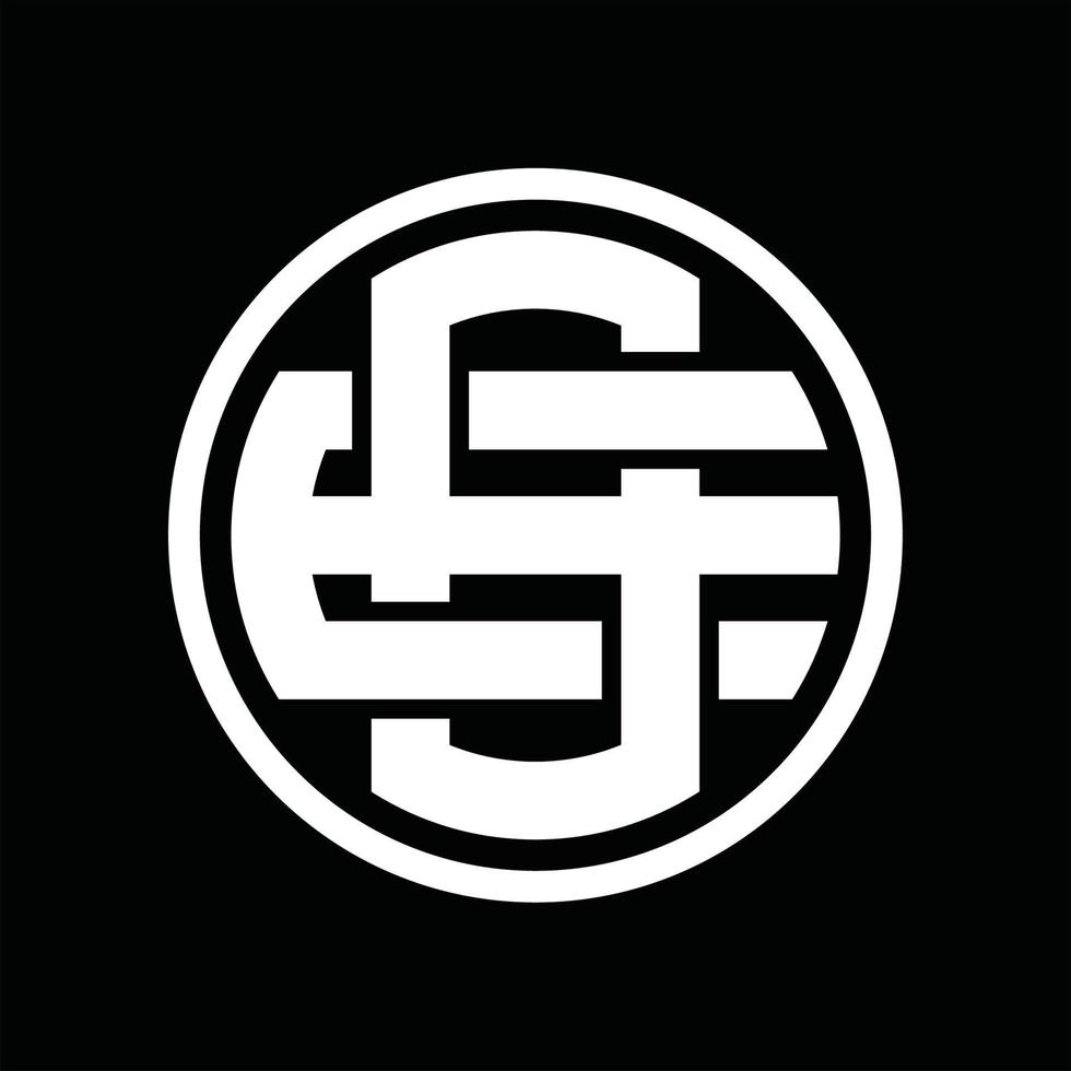 OE Logo monogram design template vector