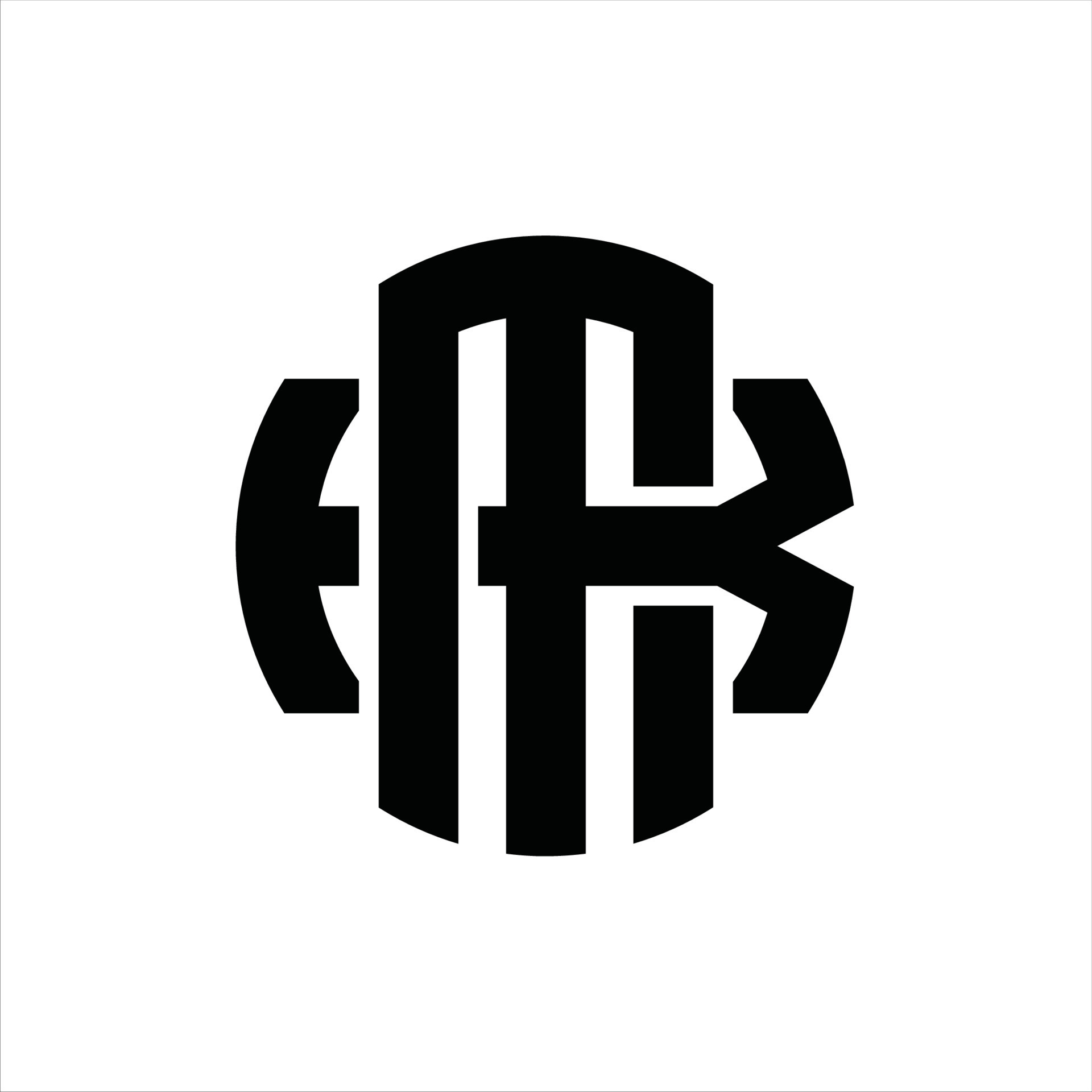 MK Logo monogram design template 16569190 Vector Art at Vecteezy