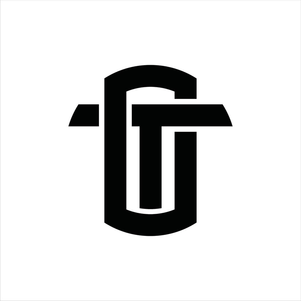 OT Logo monogram design template vector