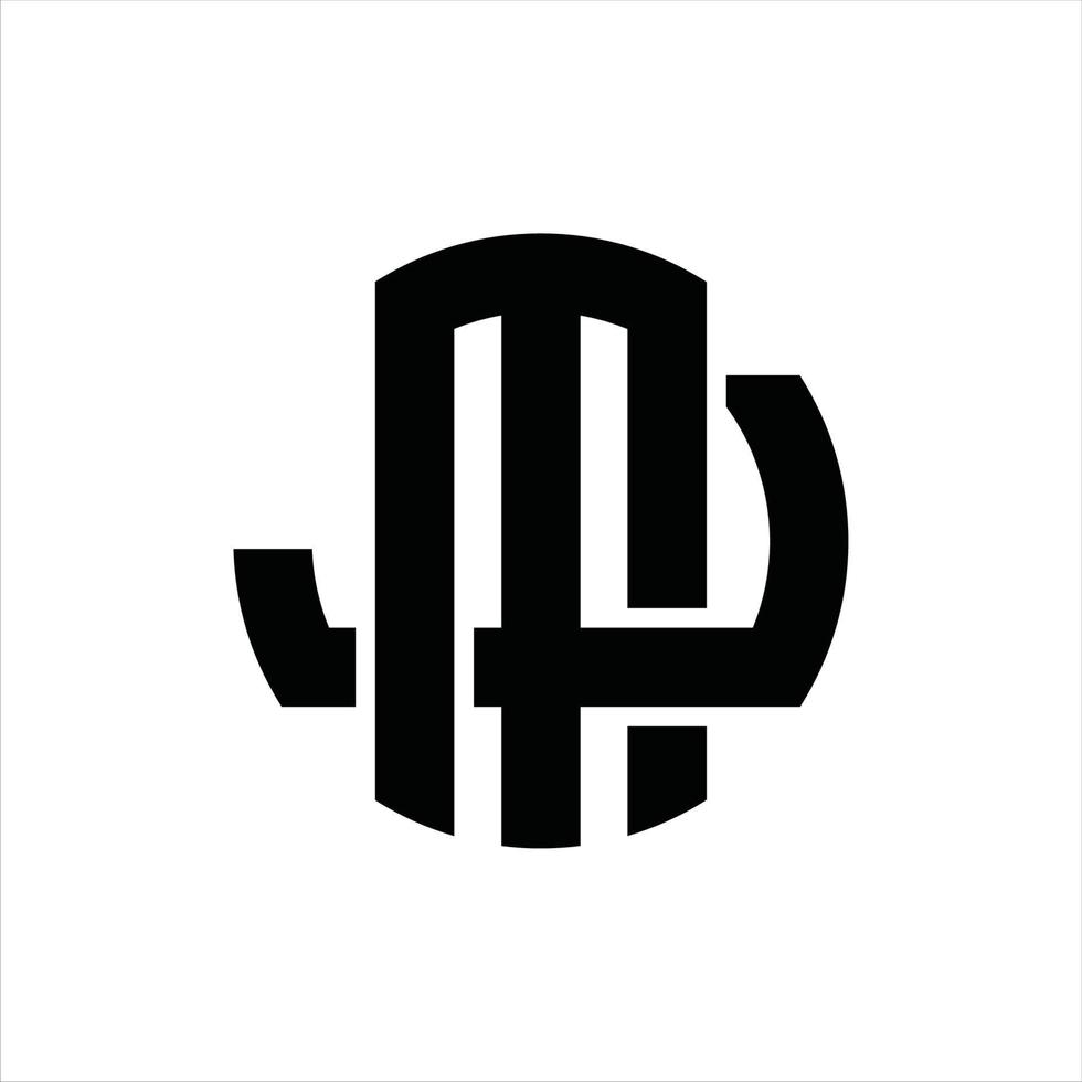MJ Logo monogram design template 16569456 Vector Art at Vecteezy