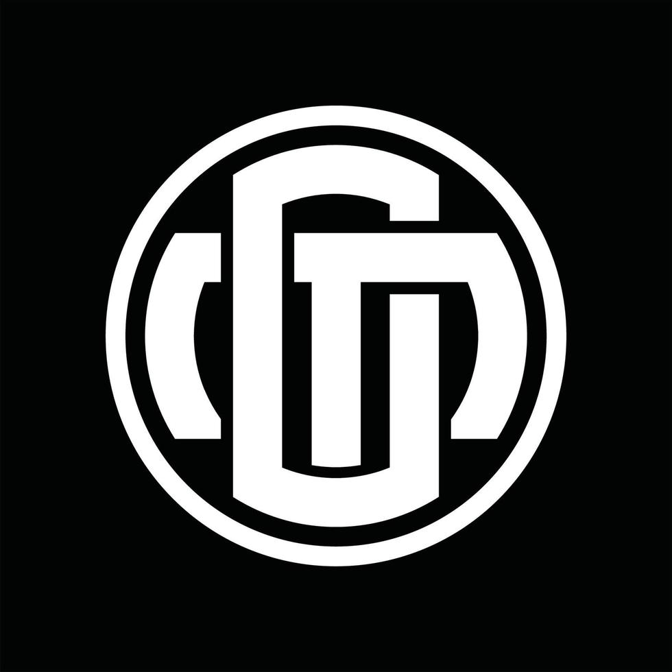 OM Logo monogram design template vector