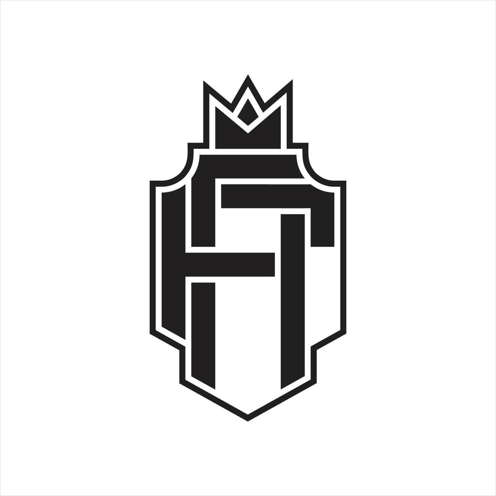 AF Logo monogram design template vector