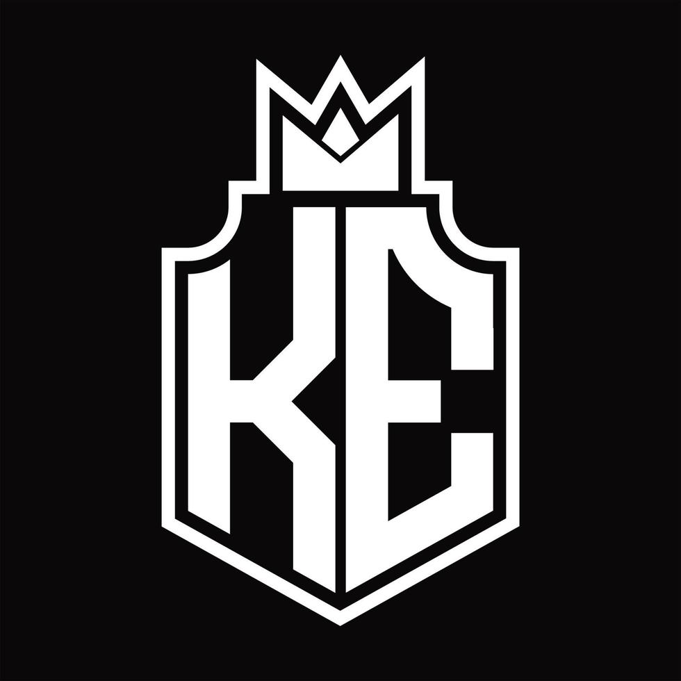 KE Logo Monogram Design Template 16574184 Vector Art At Vecteezy premium-vector-letter-ke-logo
