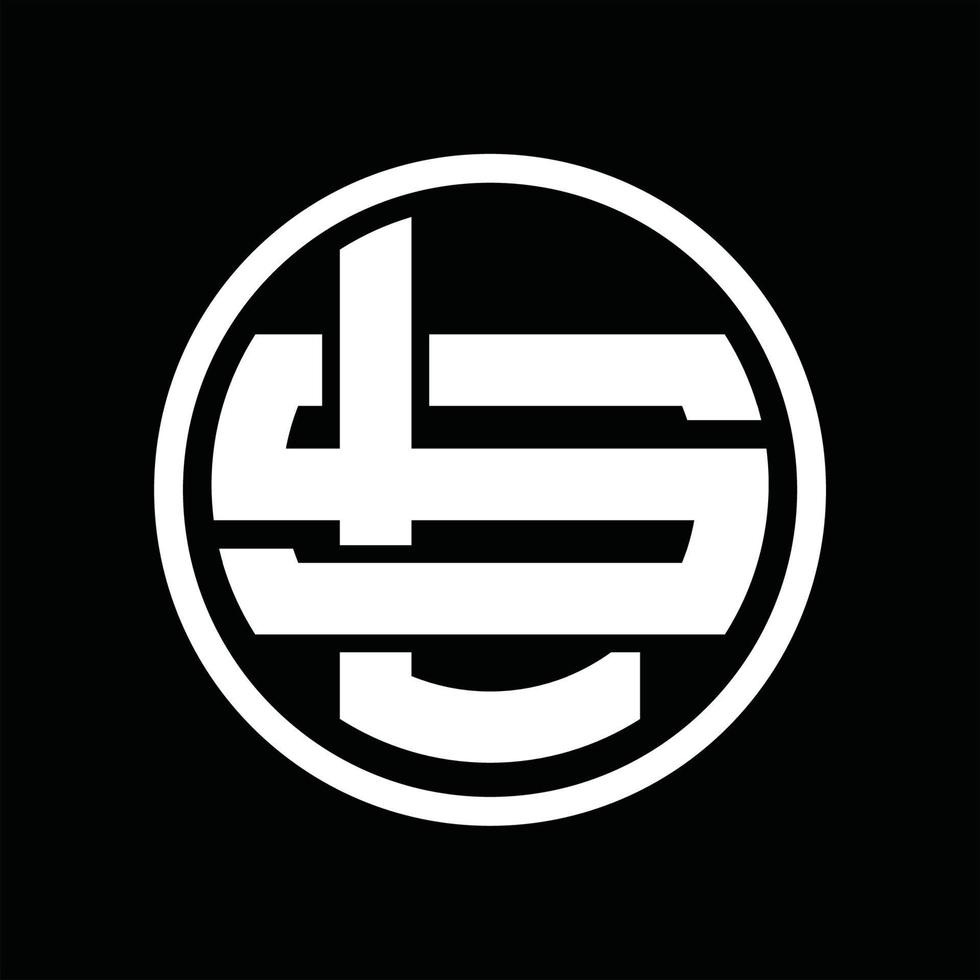 LS Logo monogram design template vector