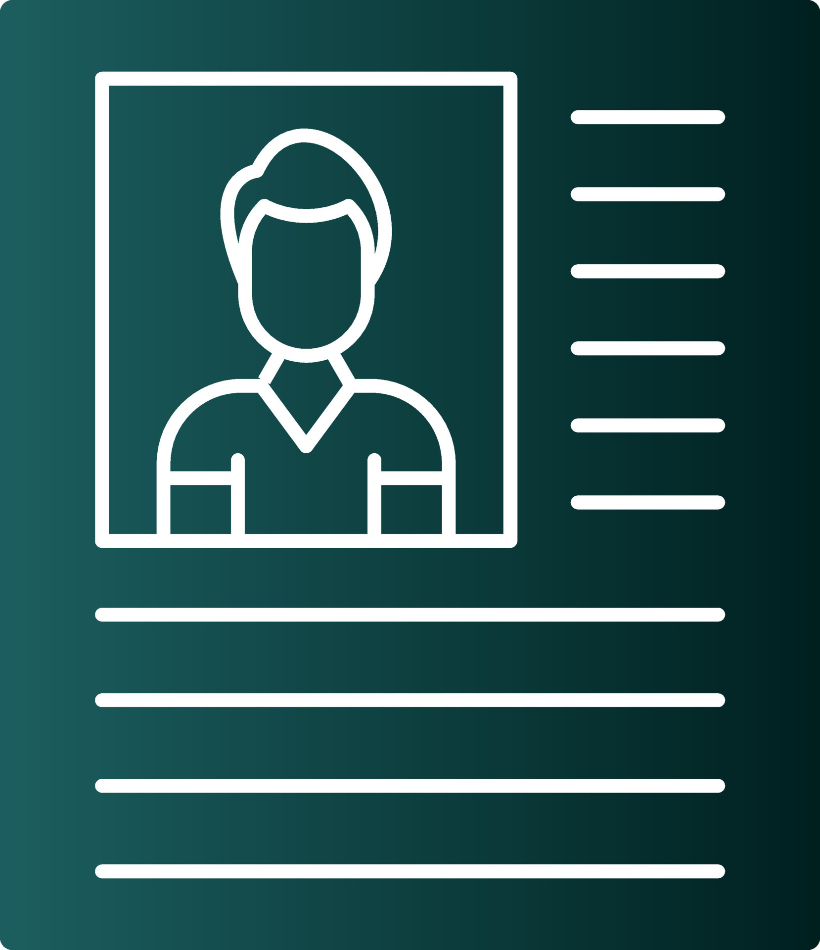 Personal Profile Vector Icon Design 16577095 Vector Art at Vecteezy