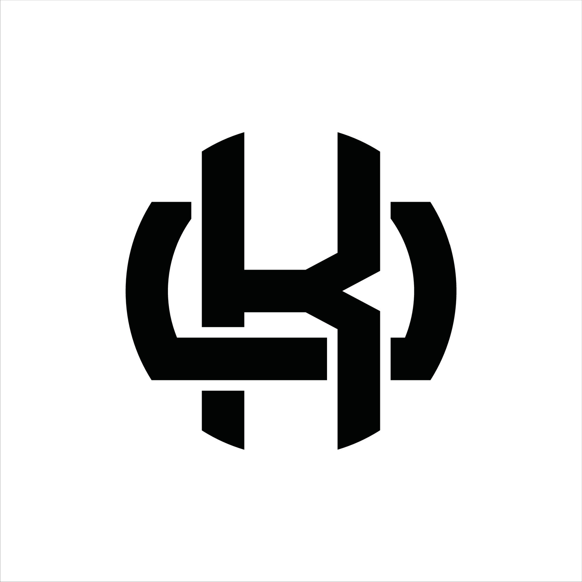 KU Logo monogram design template 16577182 Vector Art at Vecteezy