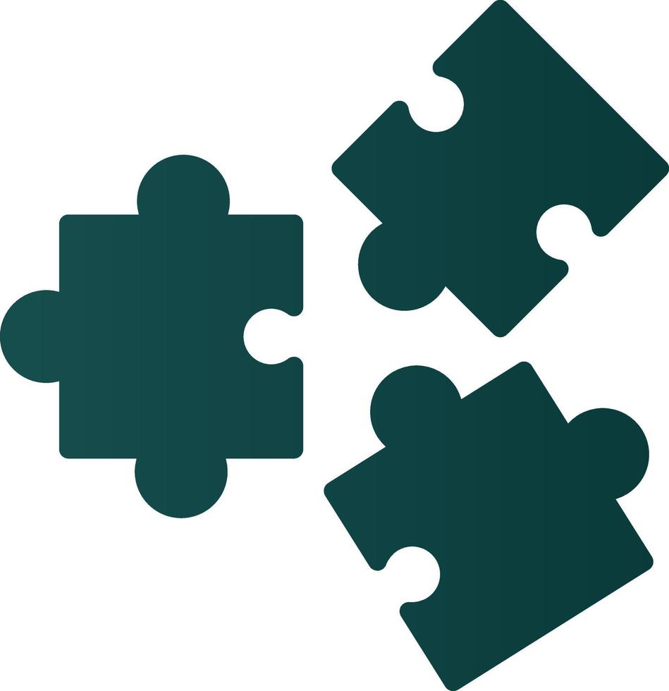 Puzzle Vector Icon Design