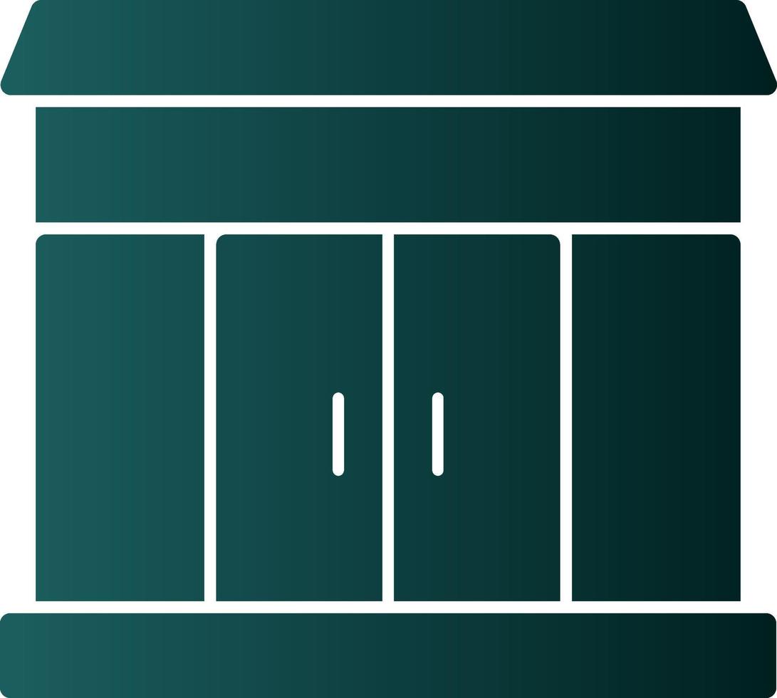 Storefront Vector Icon Design