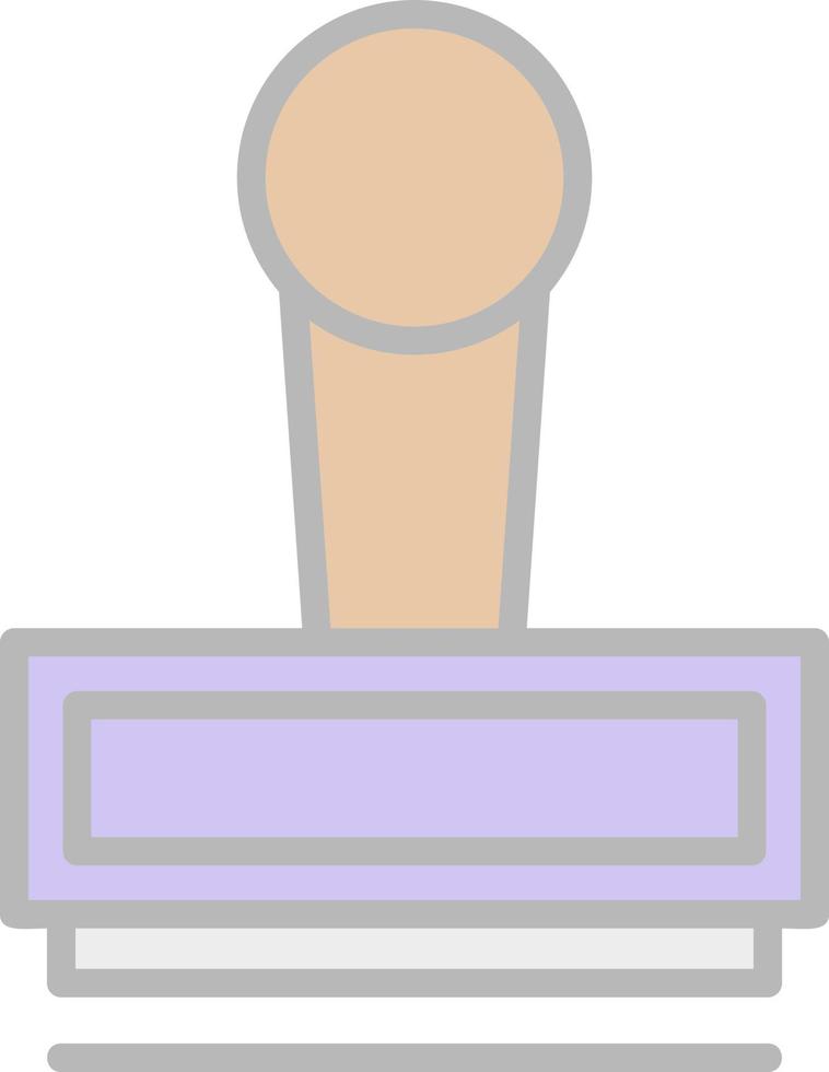 Stamp Vector Icon Design