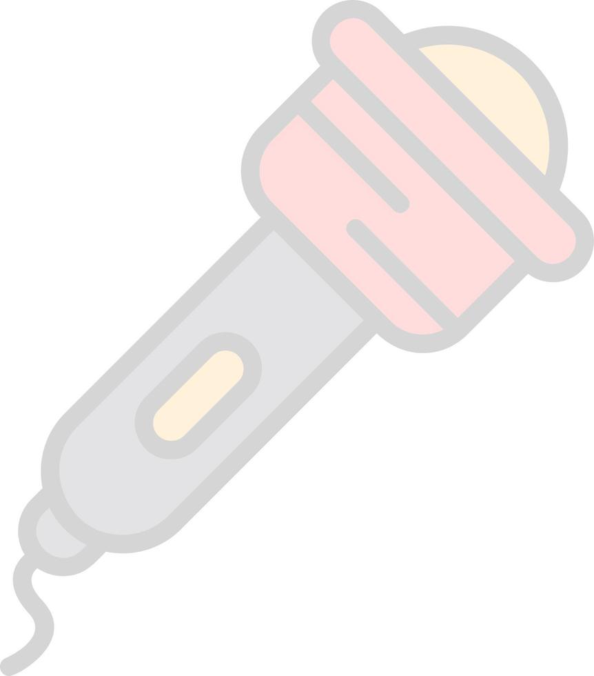 Flashlight Vector Icon Design