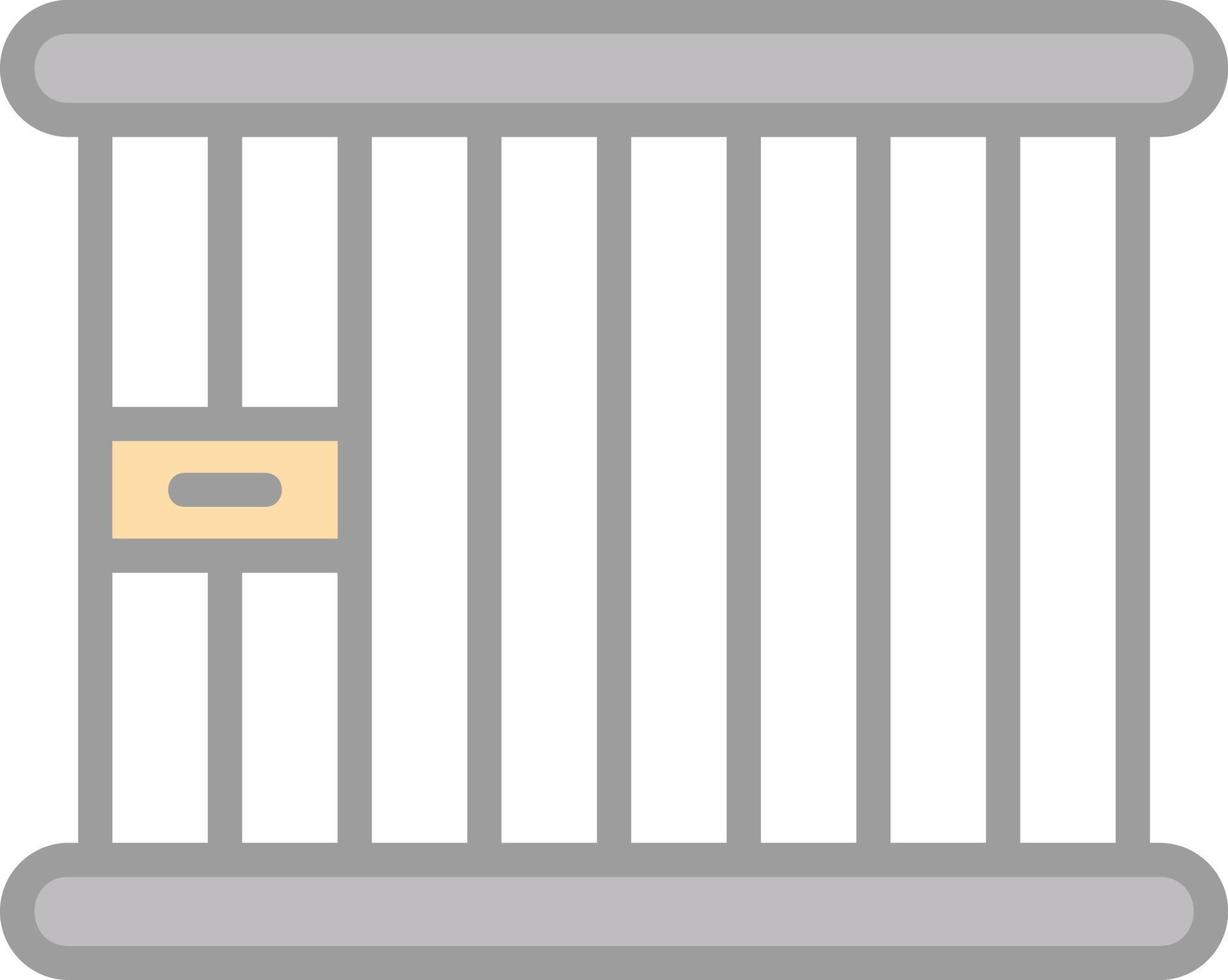 Jail Vector Icon Design